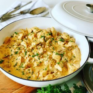 Chicken Stroganoff (Bread or Chapati)