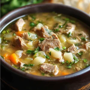 Goat Soup (Bread or Chapati)