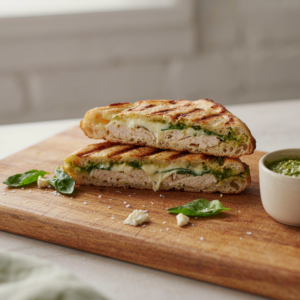 chicken caprese panini