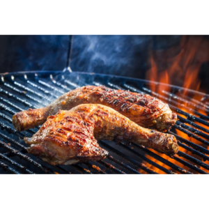 grilled chicken leg