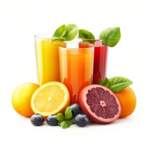mix fresh juice