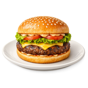 the classic hamburger